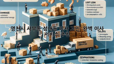영천시 서부동, 성내동 이사 고민? 📦 완벽 이사 서비스 추천!